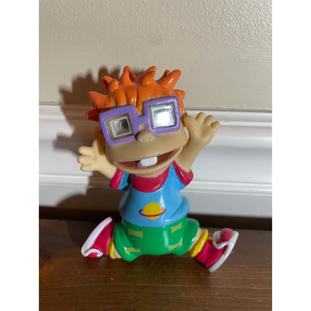 Vintage Rugrats Chuckie Finster Keychain Figure Nickelodeon 1997 4.5 Inch
